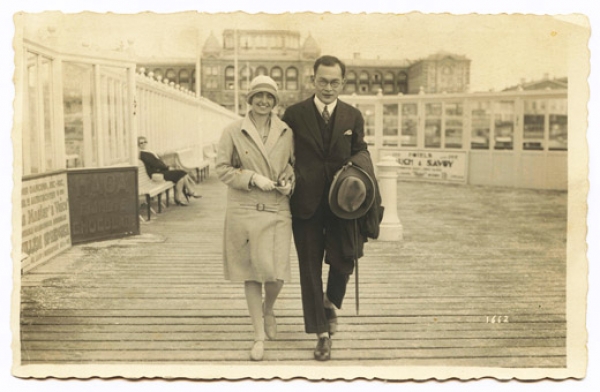 Eida en Hok, Pier Scheveningen 1928