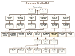 * De stamboom van Hok&#039;s familie aan moederszijde is onbekend.